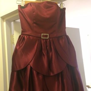 A Bari Jay bridesmaid dress