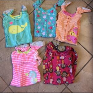 12 month footed pjs
