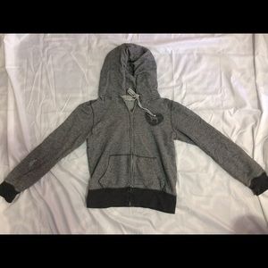 Pink Grey Hoodie