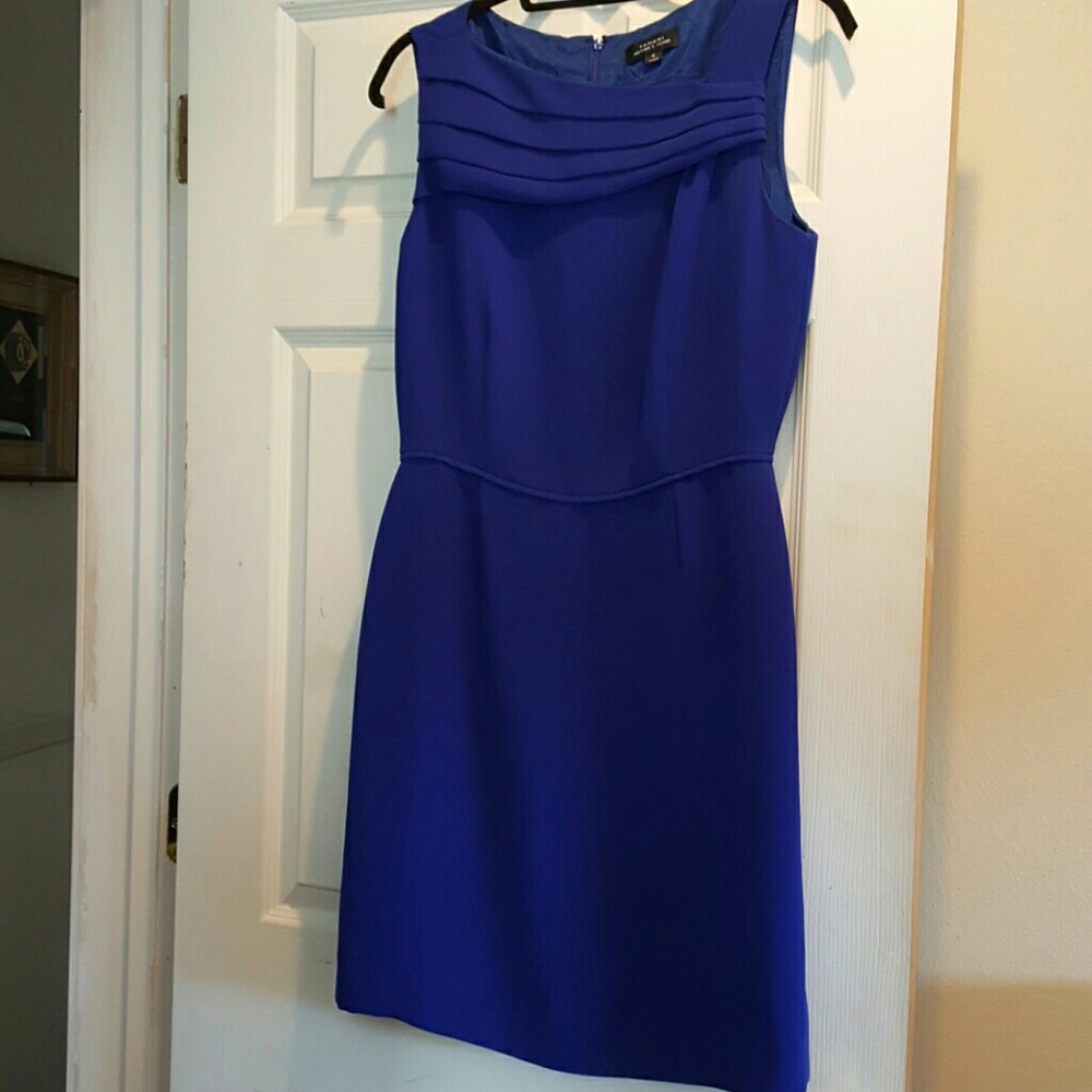 Tahari royal blue dress sz.8
