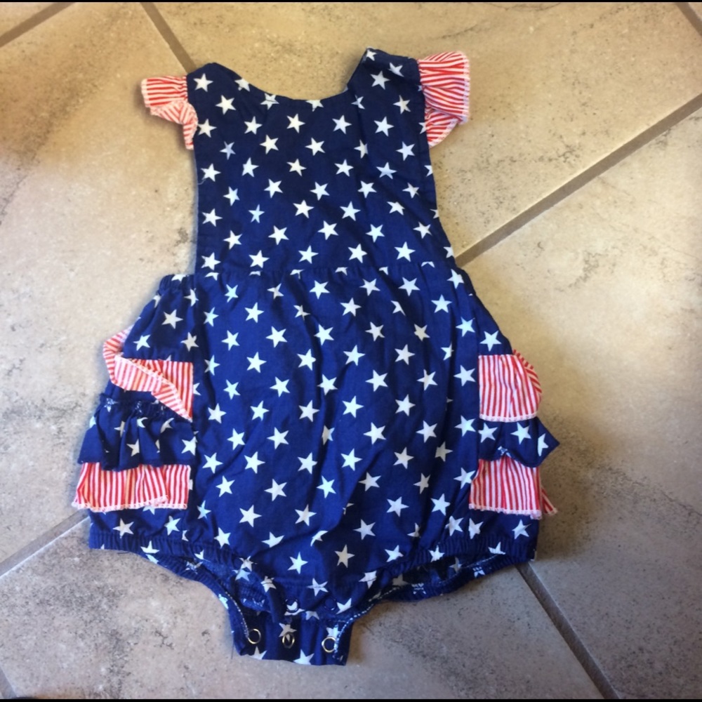 Patriotic romper
