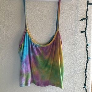 Tie dye crop top