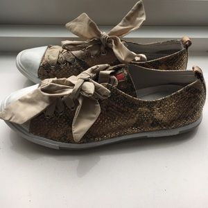 PRADA Snakeskin sneakers BARELY WORN
