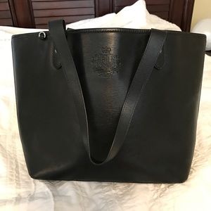 Ralph Lauren Black Leather tote