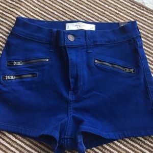 NWT Abercrombie and Fitch high rise shorts