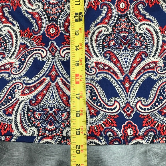 Ann Taylor Petite Paisley Skirt NWT - Picture 4 of 4