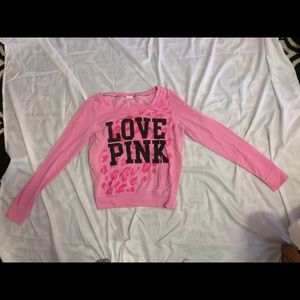 Pink sweatshirt