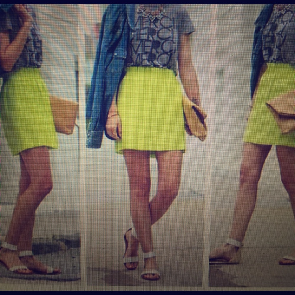 J.Crew High Waisted Mini Skirt