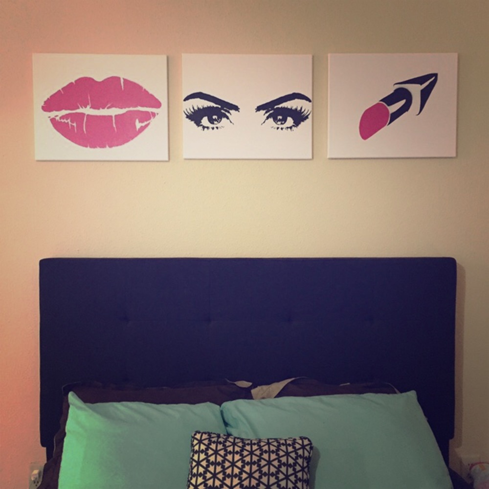 16" x 30" Custom Made Room / Vanity Decor :)