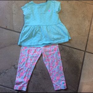 Carters 2 pc outfit