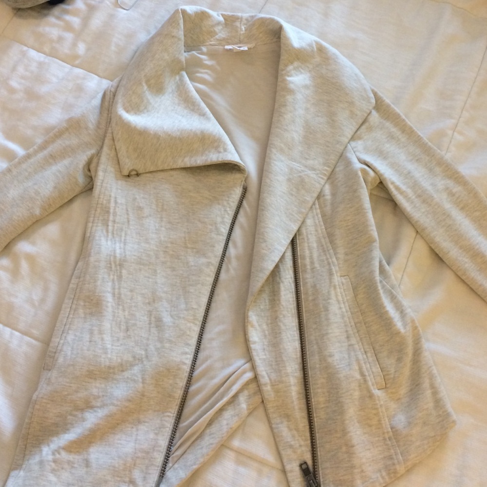 HELMUT LANG asymmetrical sweatshirt