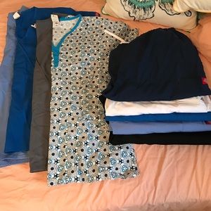 Dickies Scrub Set *Large Tall Bottoms*Medium Tops*