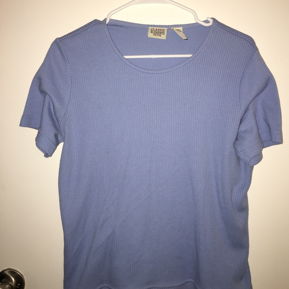 Baby blue t-shirt