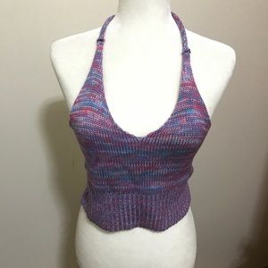 Knit crop top