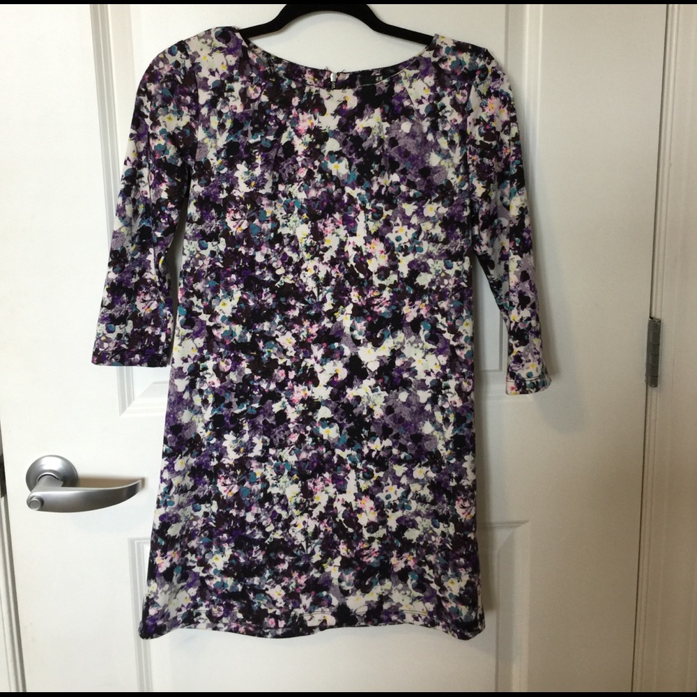 H&M colorful shift dress, size XS
