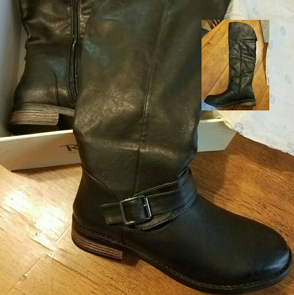*FINAL MARKDOWN*Over the Knee leather boots