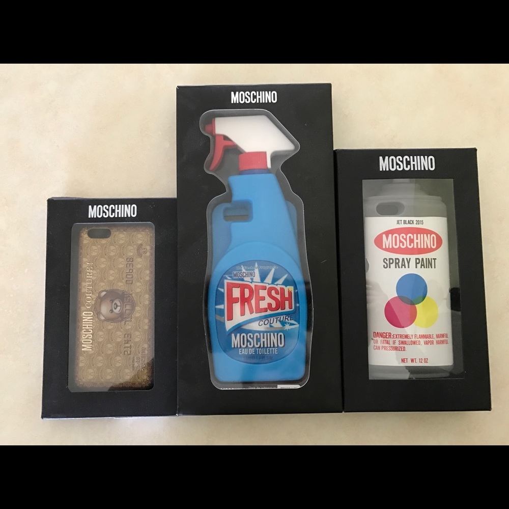 3 Moschino iPhone 6/6s Cases