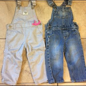 2 sets of overalls