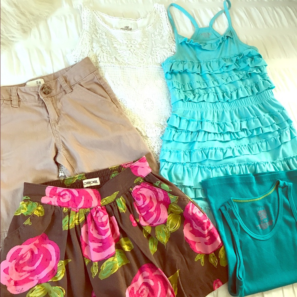 7/8 Girl Summer Lot