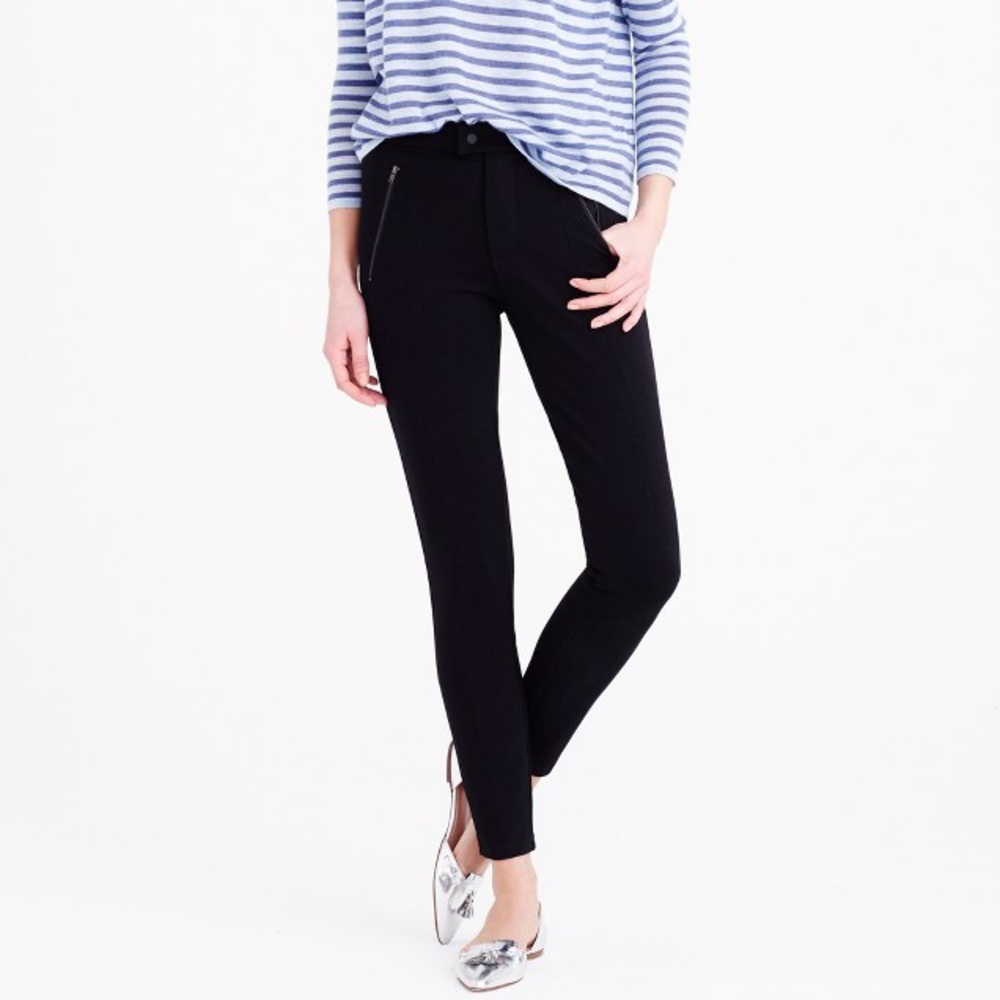 J.Crew Tall Pixie Snap-Front Pants