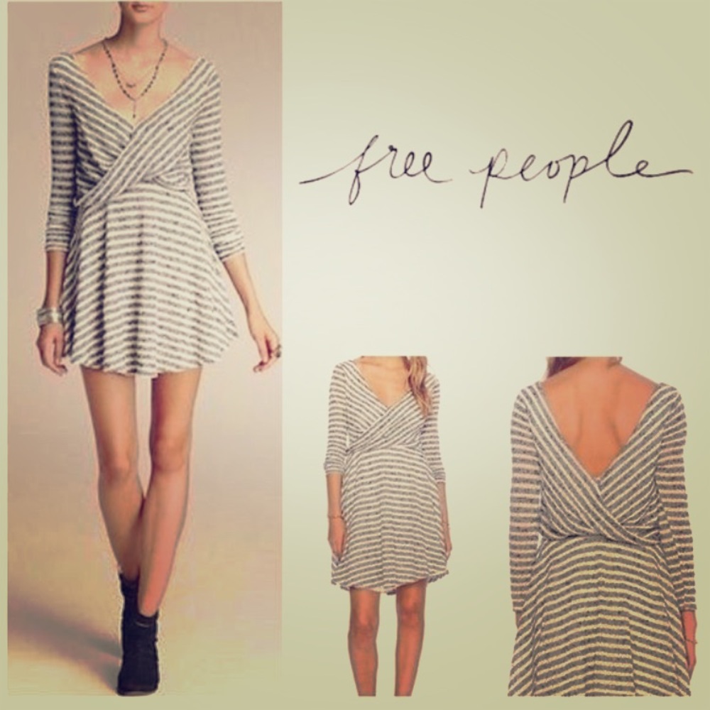 Free People Maverick knit Dress striped