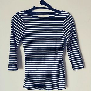 Zara striped tee shirt