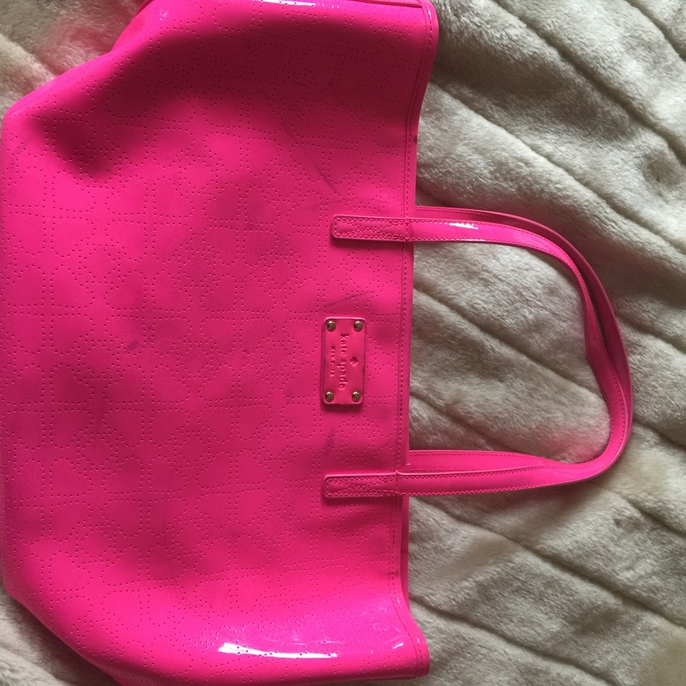Kate Spade Hot Pink Patent Bag