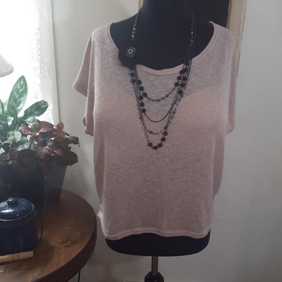 Plus size lightweight cap sleeve sweater - Picture 1 of 4