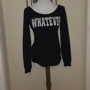 Rue 21 'Whatever' Sweater w/ Hood