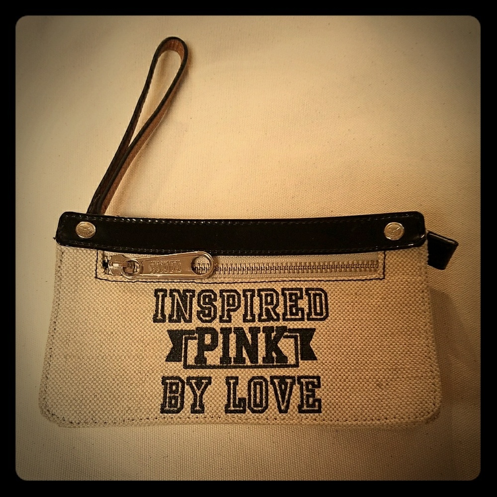 Pink Victoria Secrets Wristlet