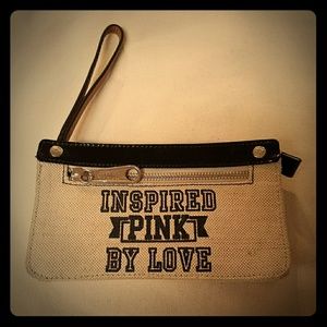Pink Victoria Secrets Wristlet