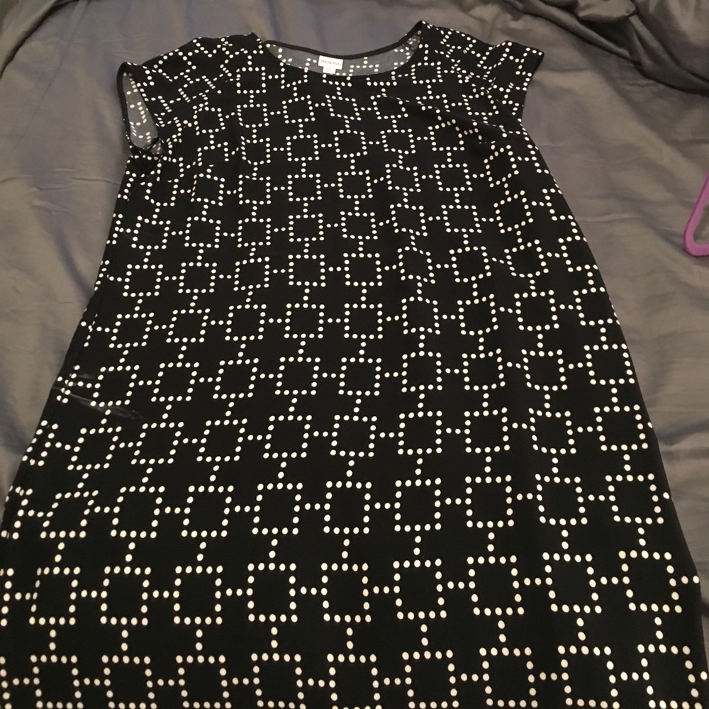 Patterned shift dress