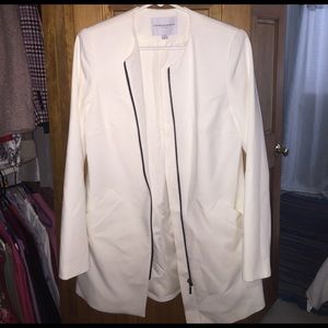 Long zip up professional jacket