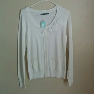 NWT Maurices Cream Cardigan