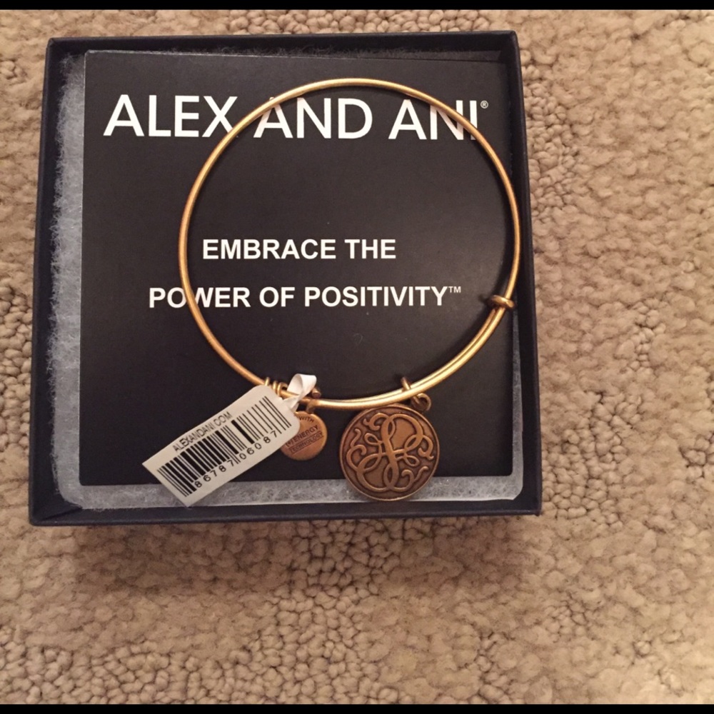 Alex and Ani Gold Bracelet