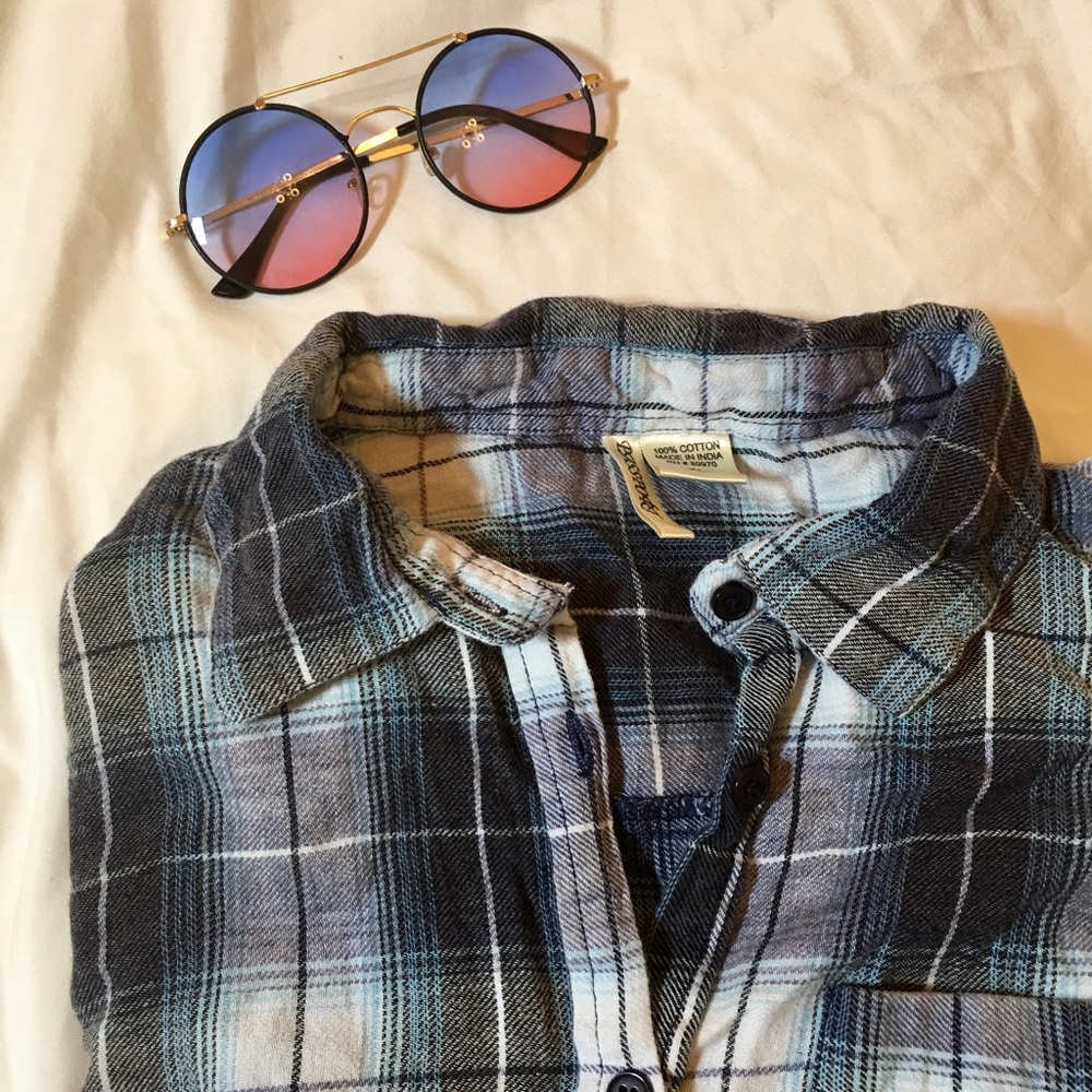Shades of Blue Flannel