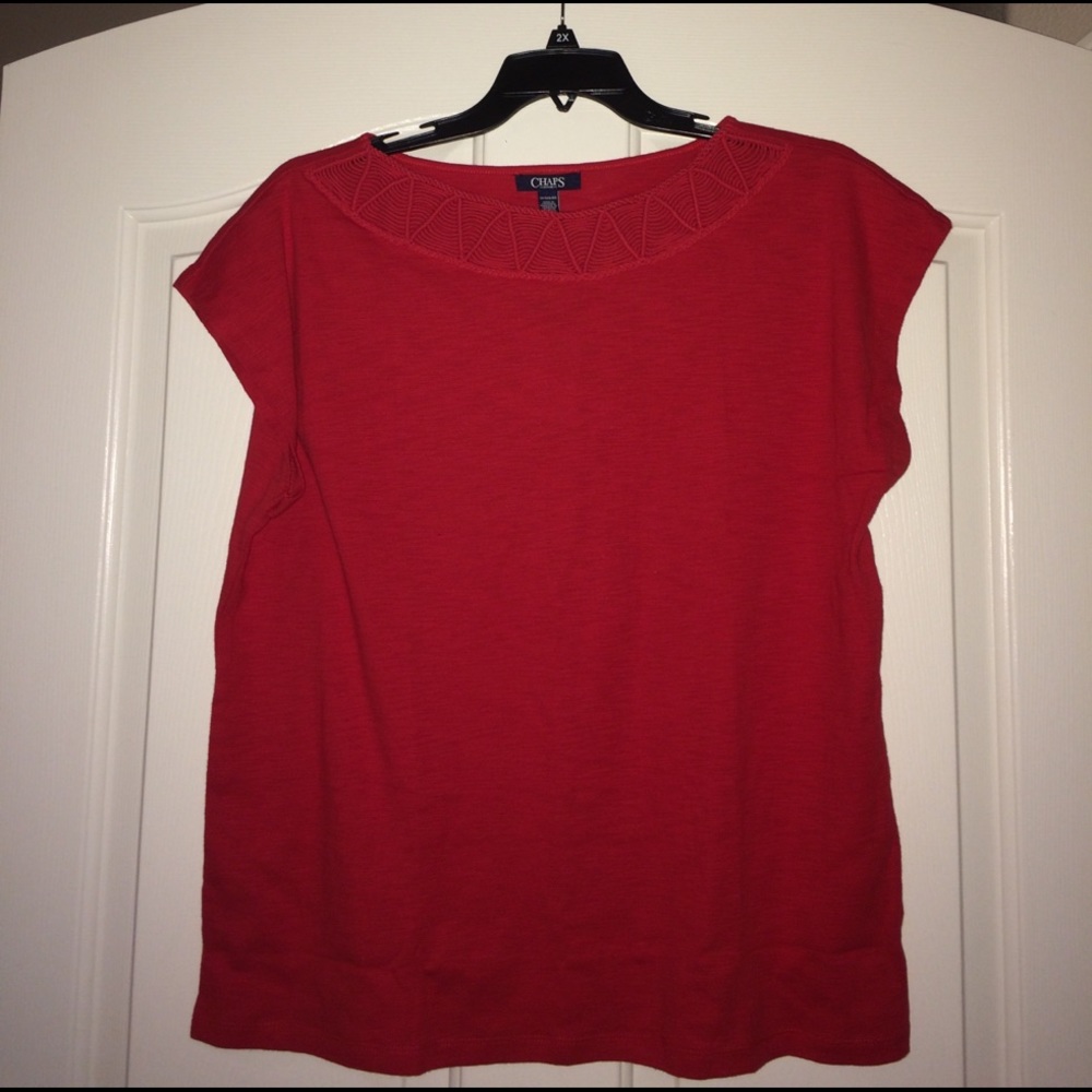 NWT CHAPS Sleeveless Top