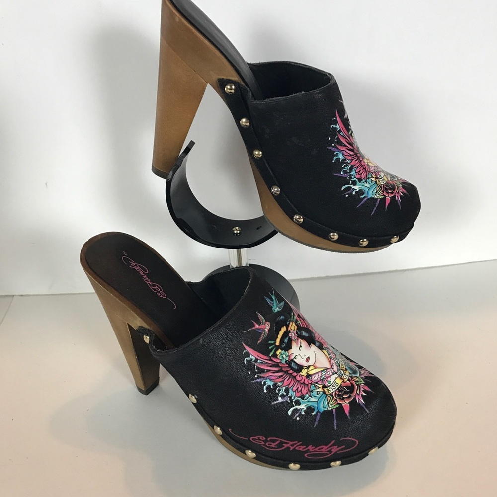 (SOLD) Ed Hardy shoes size 7 - Picture 1 of 7