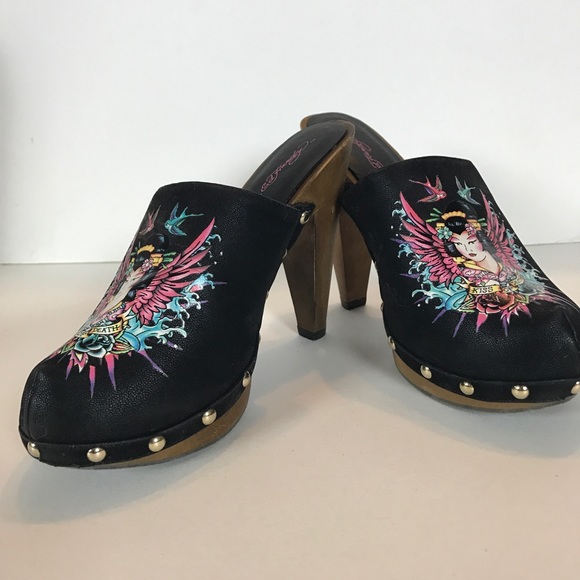 (SOLD) Ed Hardy shoes size 7 - Picture 6 of 7