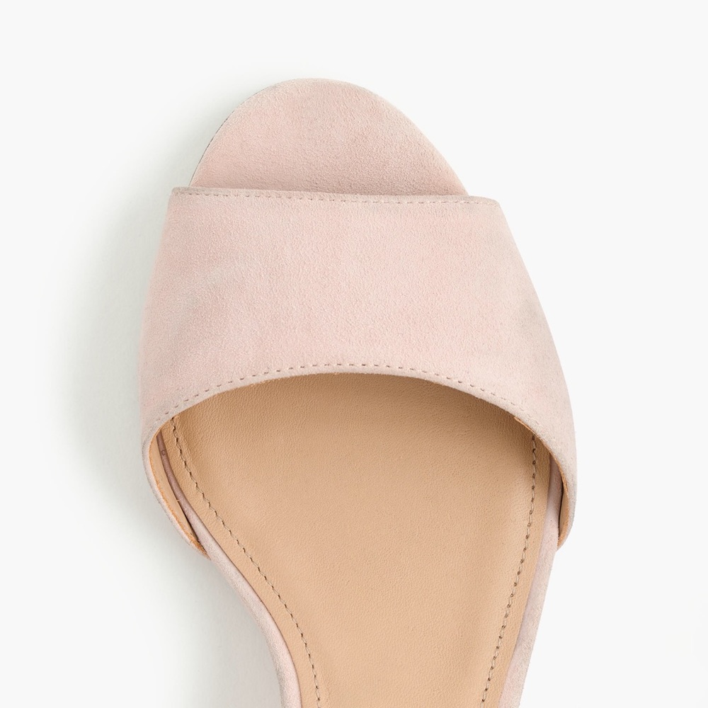 J. Crew Blush Laila Wedge NWOT 6.5
