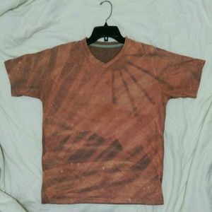 Large v shirt handmade