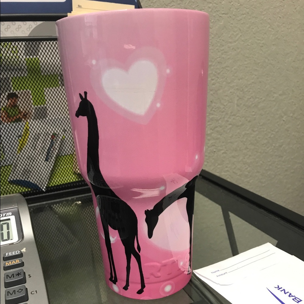 Giraffe custom rtic cup