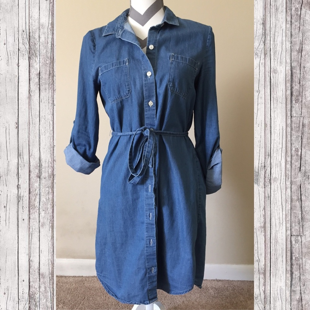 Old Navy Denim Shirtdress