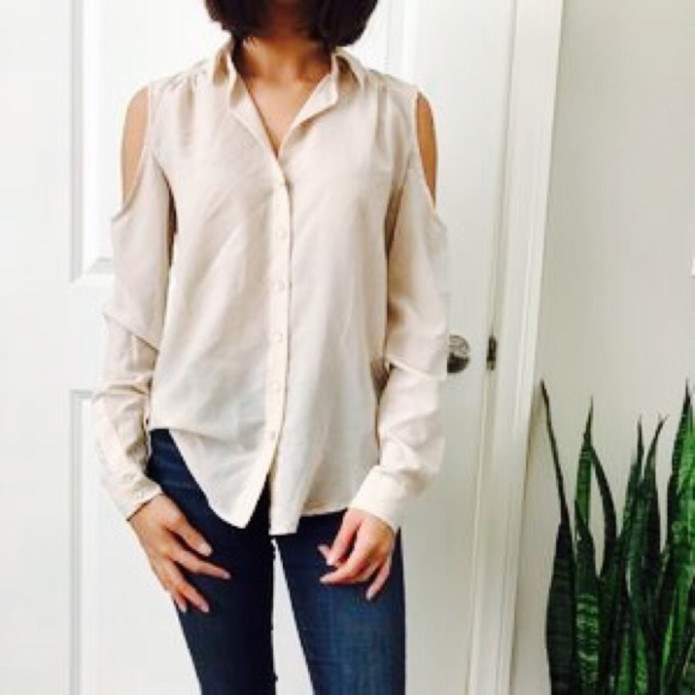 UO Open-Shoulder Blouse