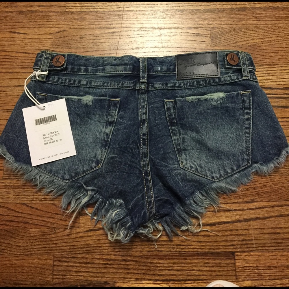 NWT One Teaspoon No 2s, size 26, deep velvet