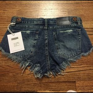 NWT One Teaspoon No 2s, size 26, deep velvet