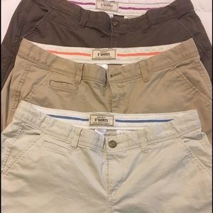 3 pairs Old Navy shorts