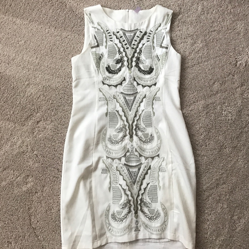 Fun party white dress