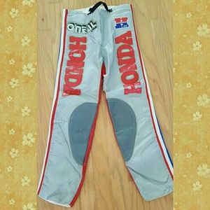 Vintage dirt bike riding pants
