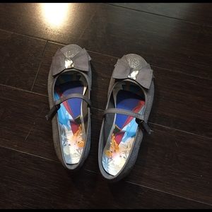 Girls grey shoes size 12